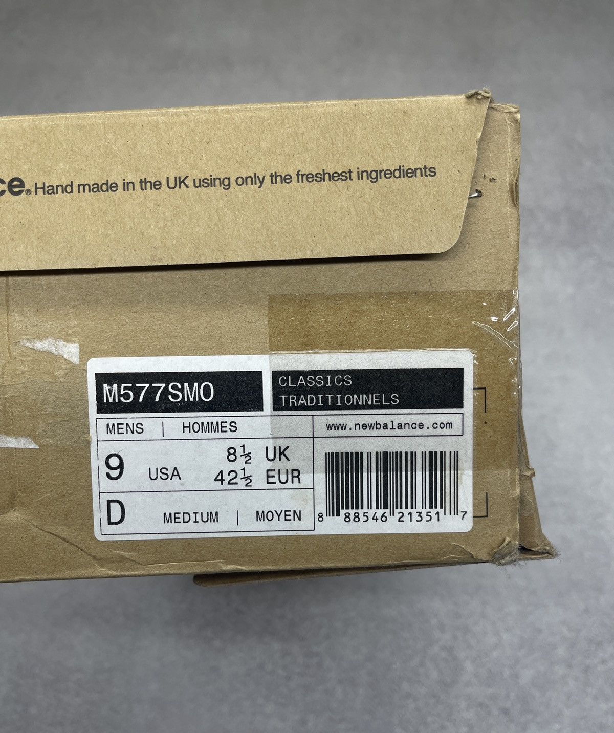 New Balance Mens New Balance 577 England Sneakers With Box Black/Blue Size US 9 / EU 42 - 10 Thumbnail