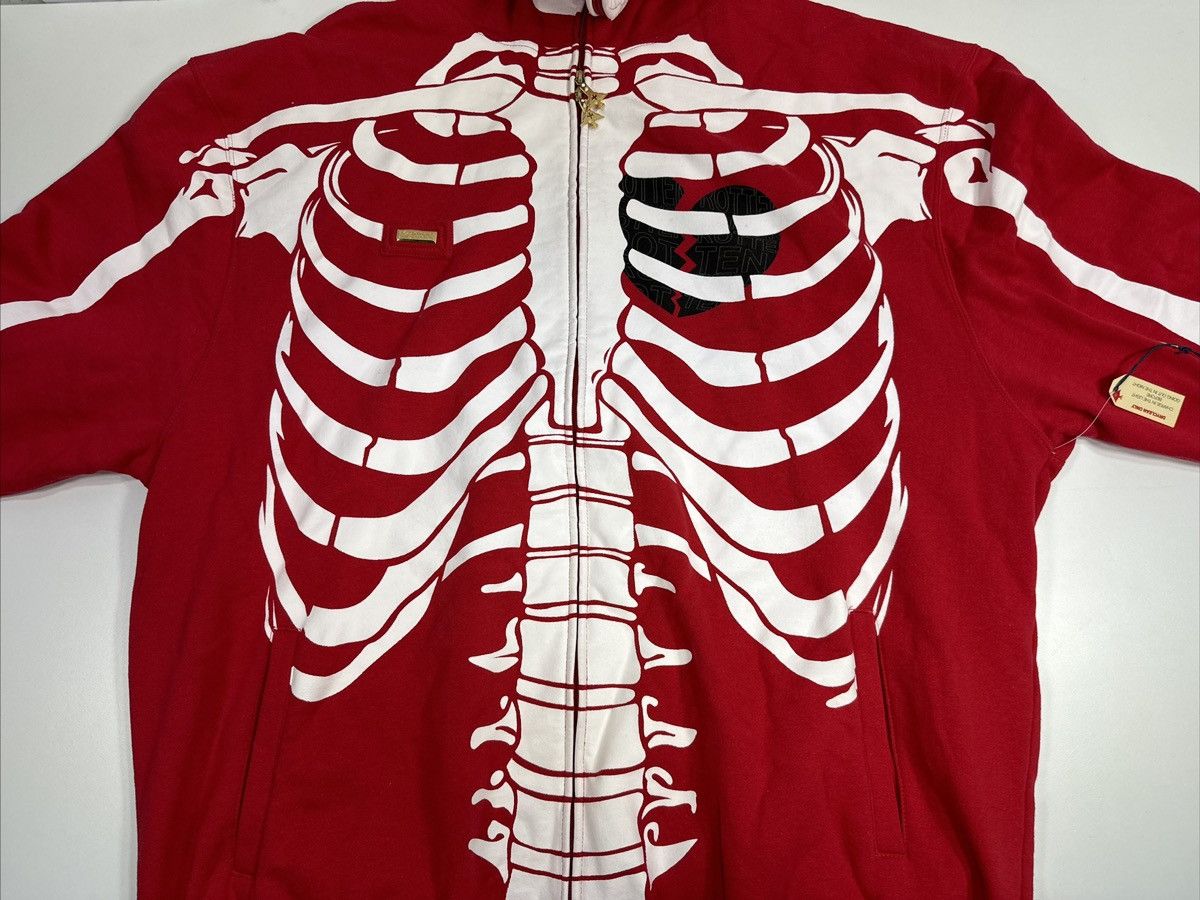 LRG VTG LRG Dead Serious Skeleton Skull Hoodie RARE Size 4XL Size US XXL / EU 58 / 5 - 4 Thumbnail