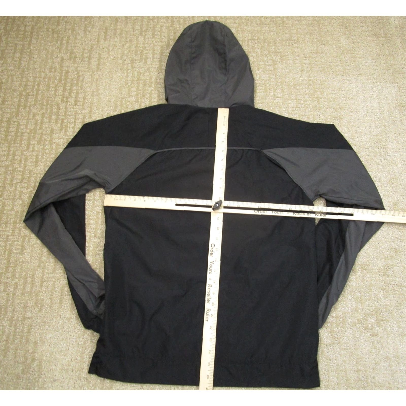 Under Armour Under Armour Jacket Mens Small Black Hooded Windbreaker Harvard College Theme Windbreaker Lightweight Full Zip Lined All Seasons Colorblock Zip Mens Size US S / EU 44-46 / 1 - 4 Thumbnail
