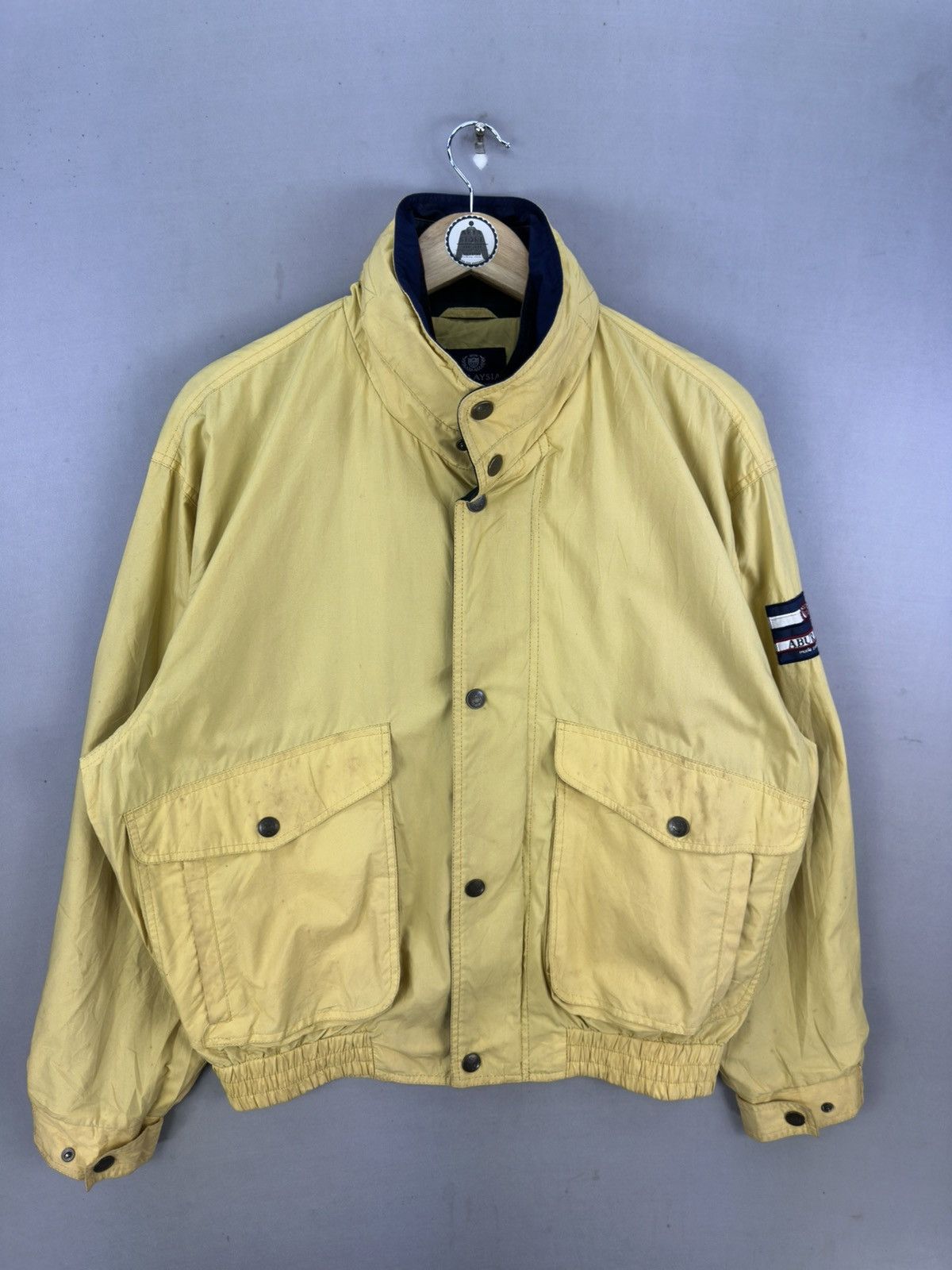 Aburaysia Mode Pour Homme Harring Bomber Jacket