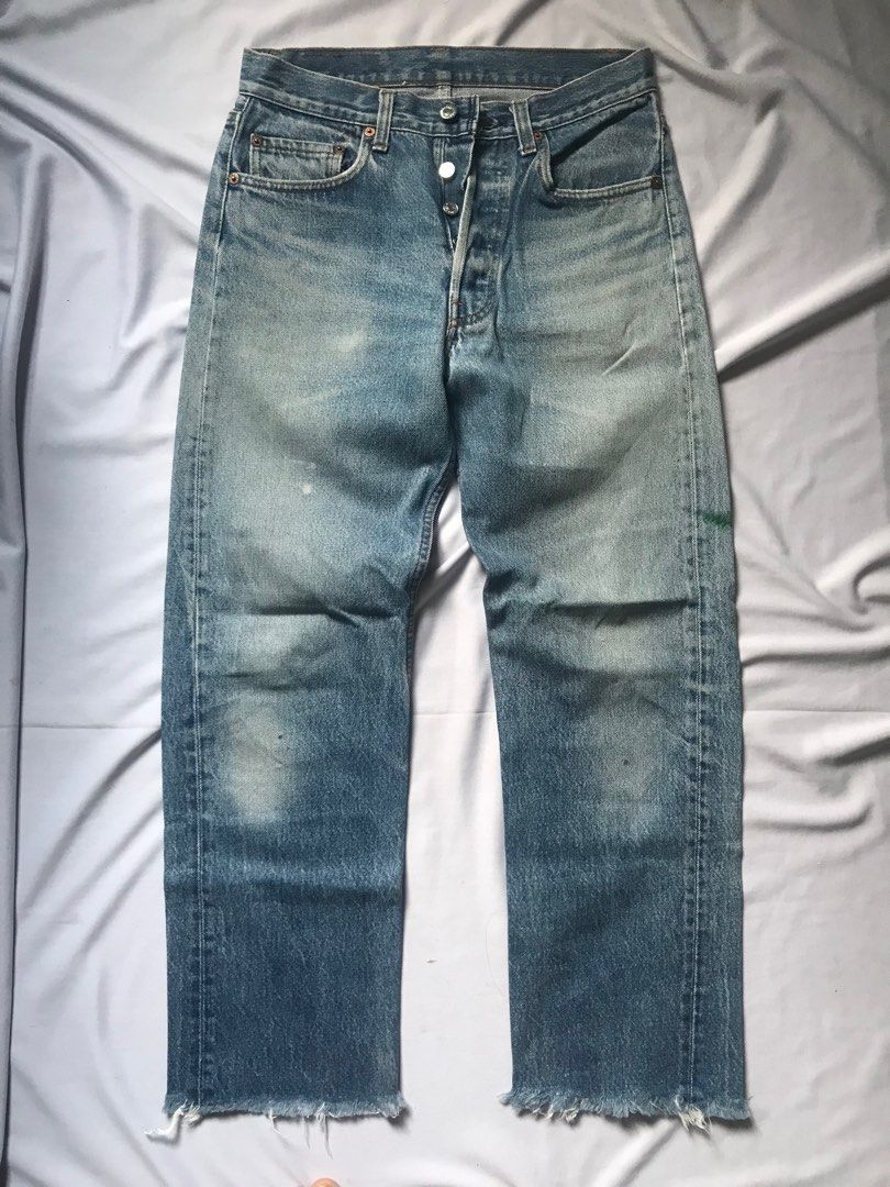 Levi's Vintage 80s Iconic Levis 501 Denim Jeans Size US 28 / EU 44 - 1 Thumbnail