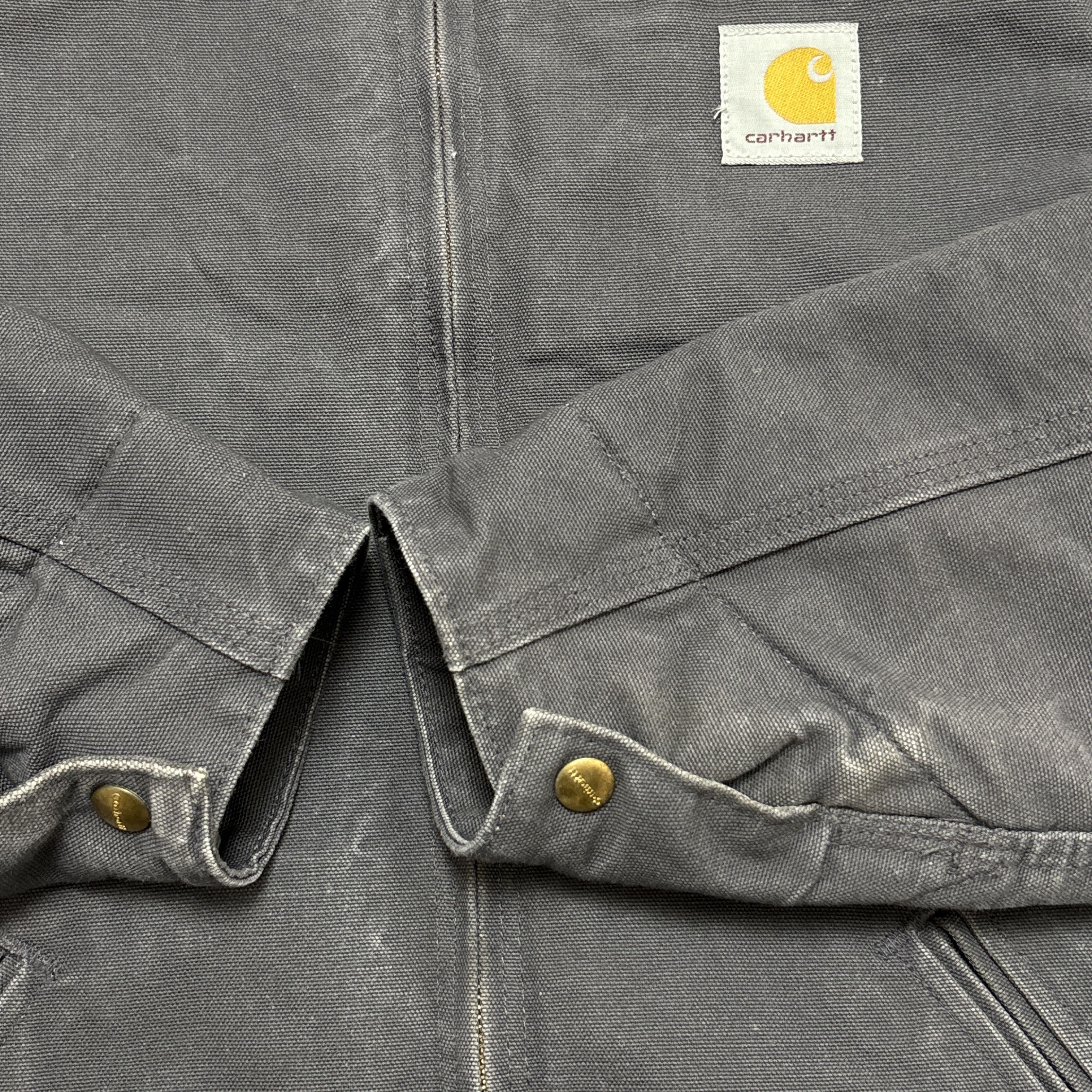 Carhartt Carhartt Detroit Jacket Blanket Lined Pockets Zip Workwear Size US XL / EU 56 / 4 - 12 Thumbnail