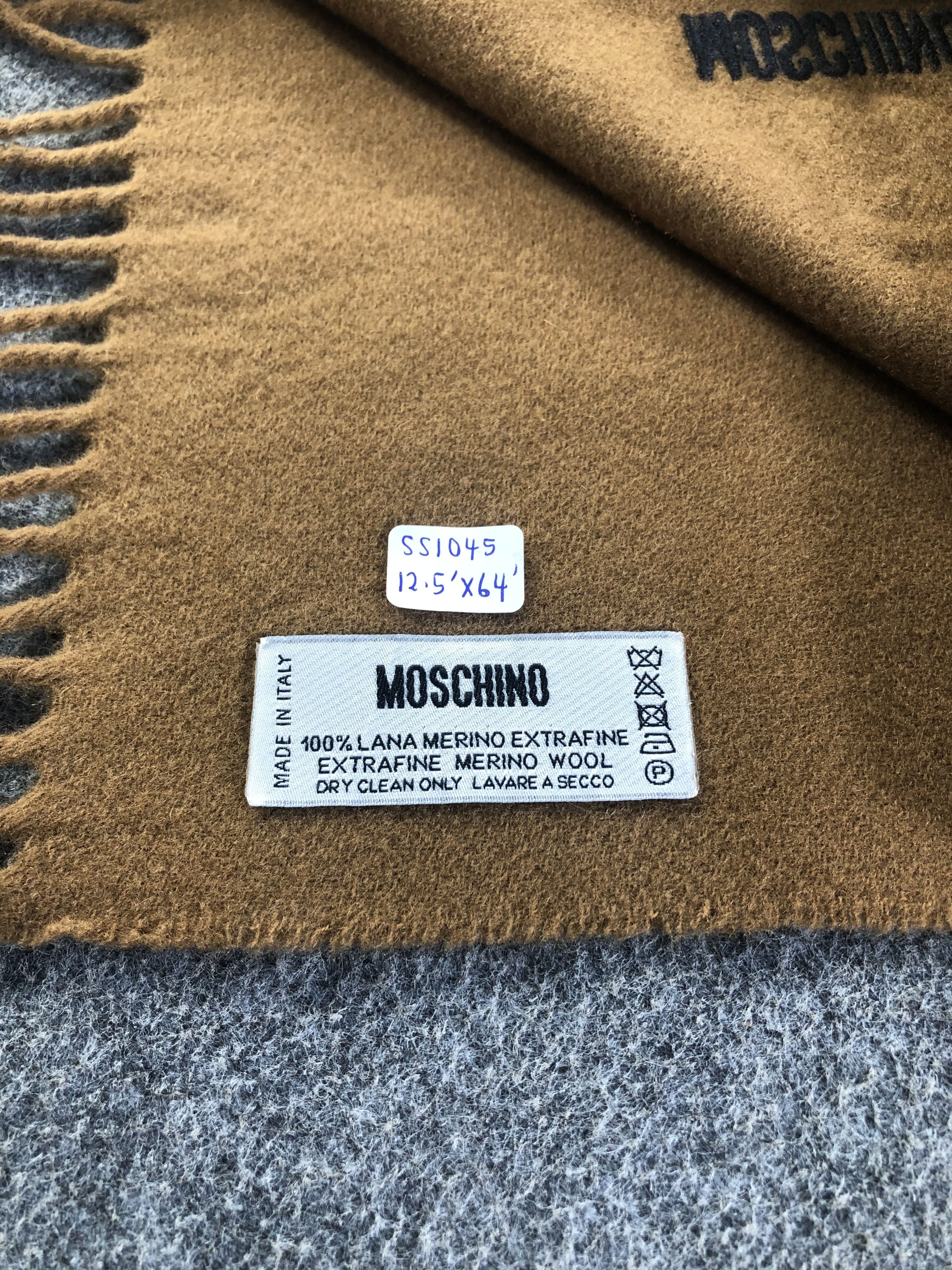 Moschino Moschino Bear Scarf / Muffler / Neckwear Size ONE SIZE - 6 Thumbnail