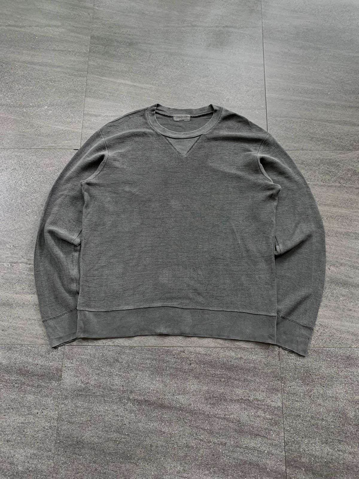 Yohji Yamamoto FREE TAX! YYPH Faded Rayon Blend Crewneck Size US L / EU 52-54 / 3 - 2 Thumbnail