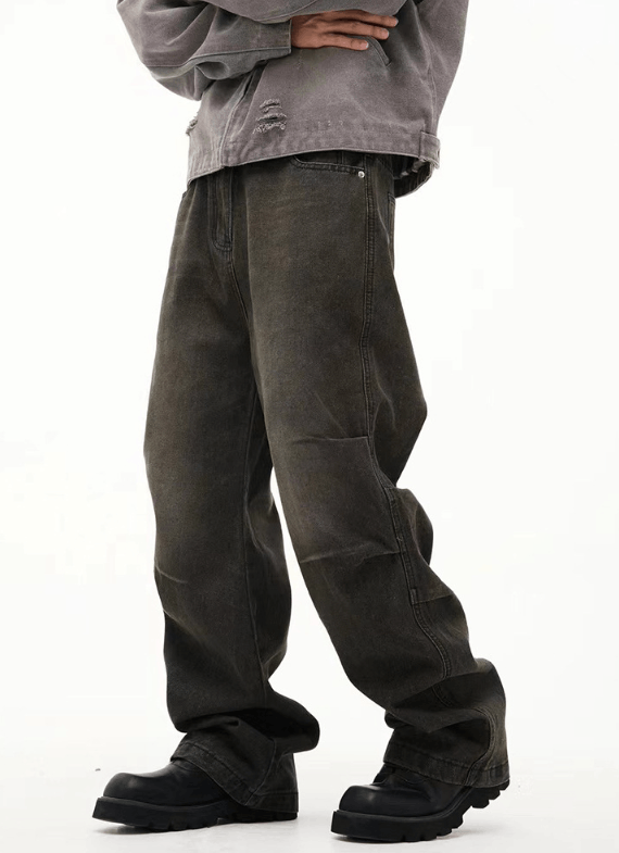 Japanese Brand × Jean American retro high street distressed casual jeans Size US 32 / EU 48 - 2 Thumbnail