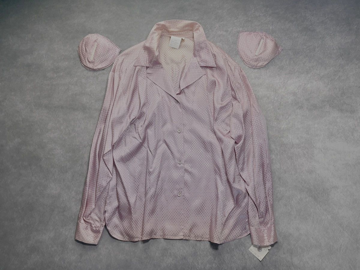 Vintage 1980s Linda Lundstrum Shirt Vintage Ombre Gradient Disco 70s Size US S / EU 44-46 / 1 - 16 Thumbnail