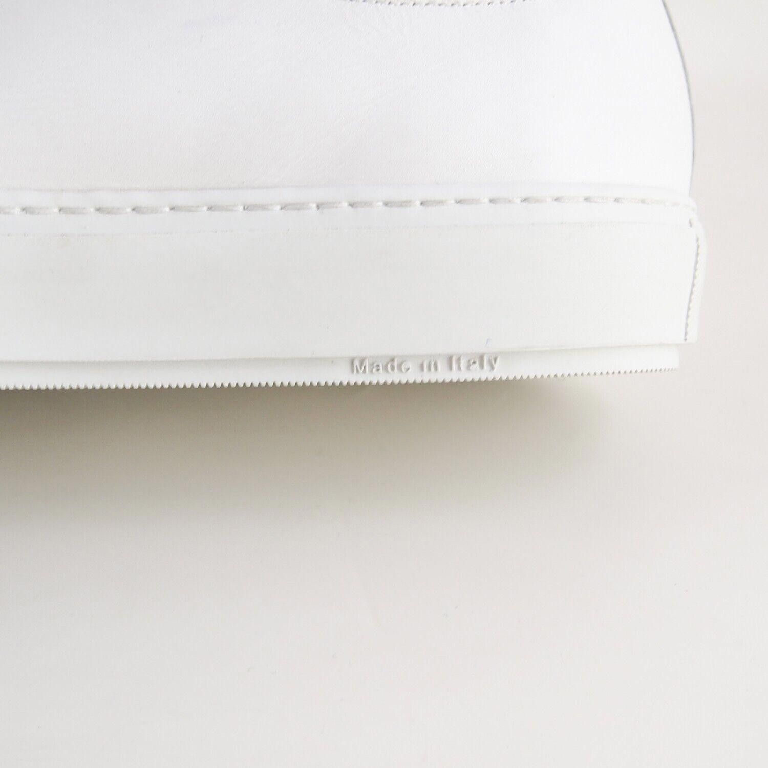 Acne Studios Acne Studios Emoji Sneakers White Leather US 12 EU 45 Size US 12 / EU 45 - 4 Thumbnail