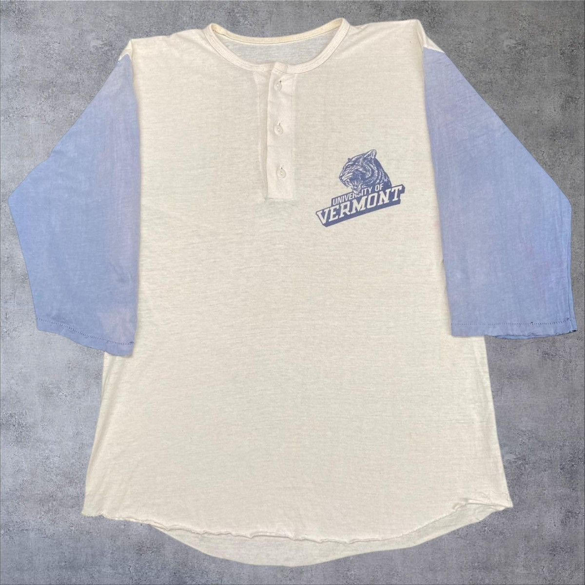 Vintage 1970s Vintage University Of Vermont Shirt Size US M / EU 48-50 / 2 - 1 Thumbnail