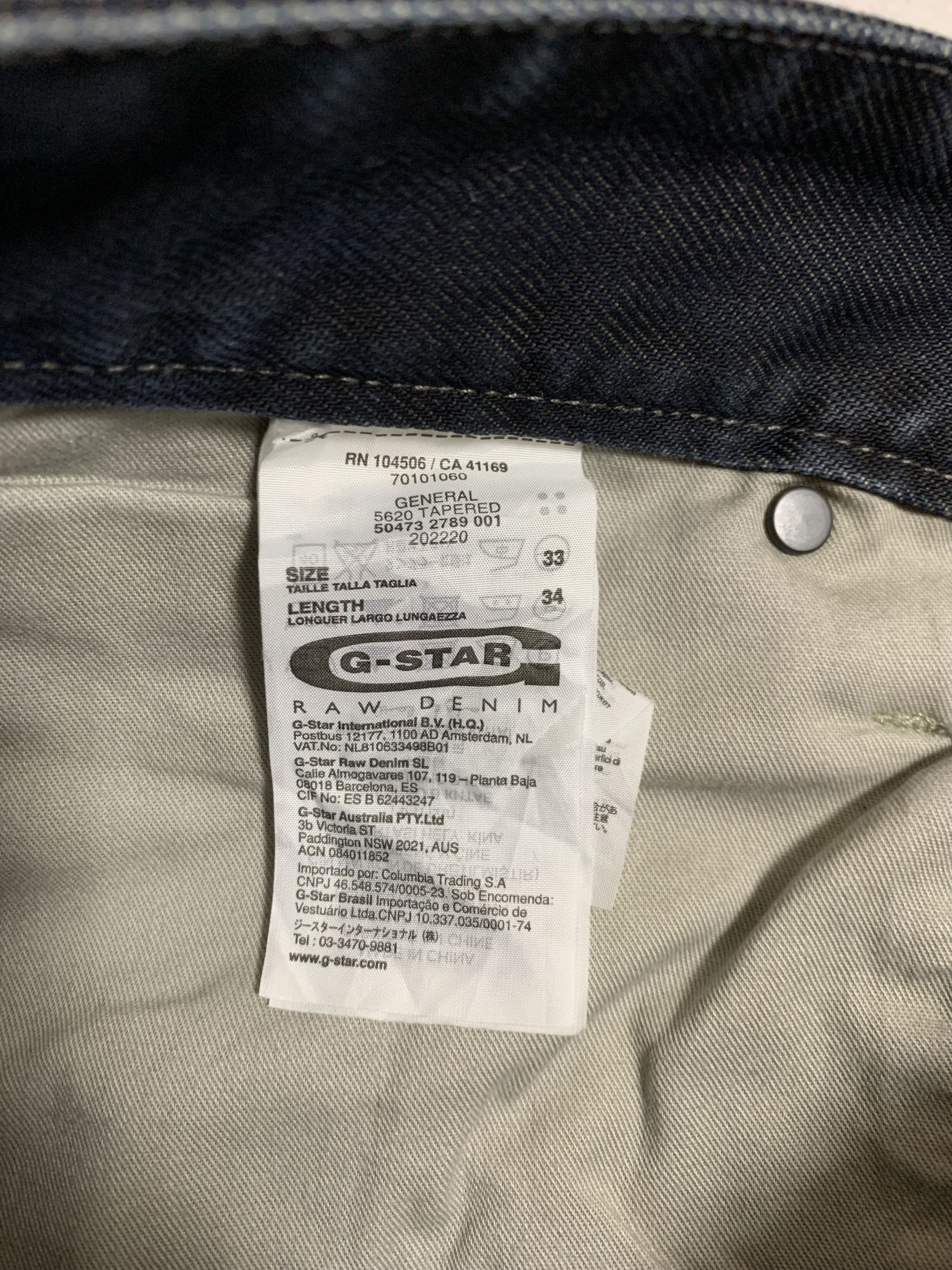 G-Star × Japanese Brand vintage g star raw double knee crazy dirty jeans denim y2k Size US 32 / EU 48 - 11 Thumbnail
