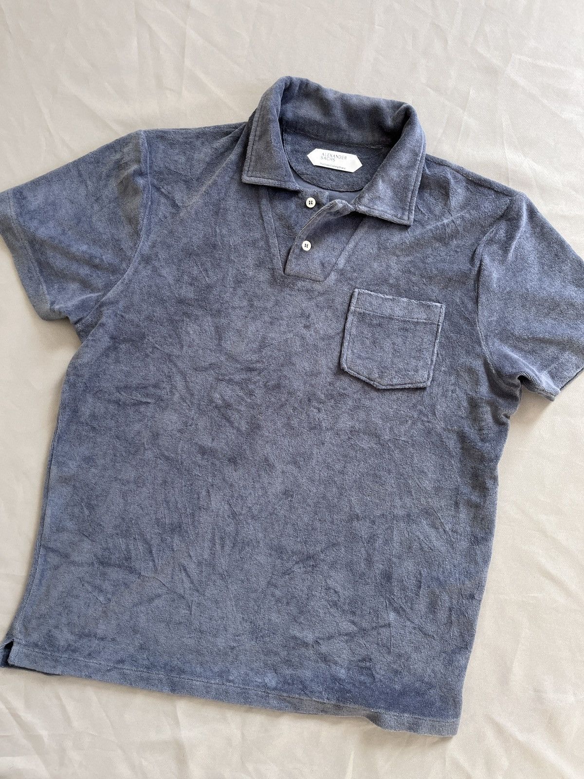 Other Alexander Sachs Luxury Towel Fabric Beautifull Polo Shirt Size US L / EU 52-54 / 3 - 3 Thumbnail