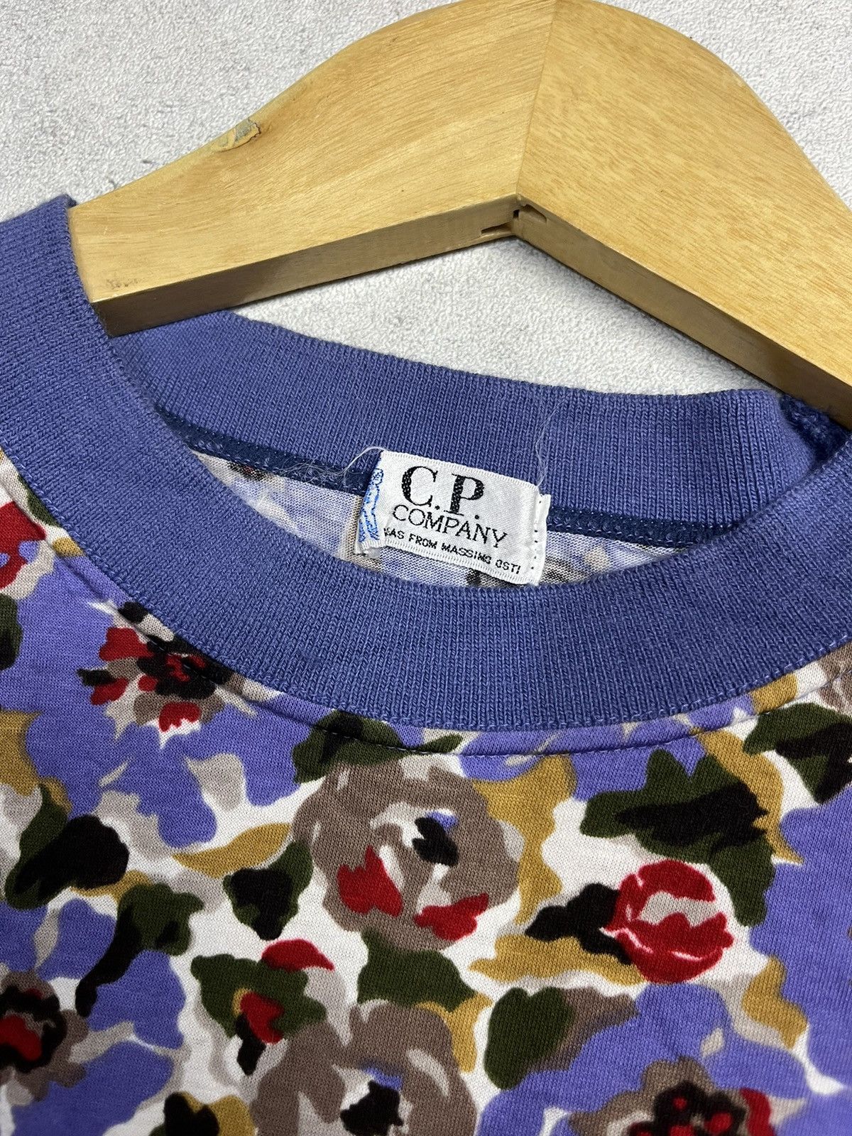 C.P. Company × Massimo Osti Vintage C.P. Company Floral Tshirt Size US M / EU 48-50 / 2 - 4 Thumbnail