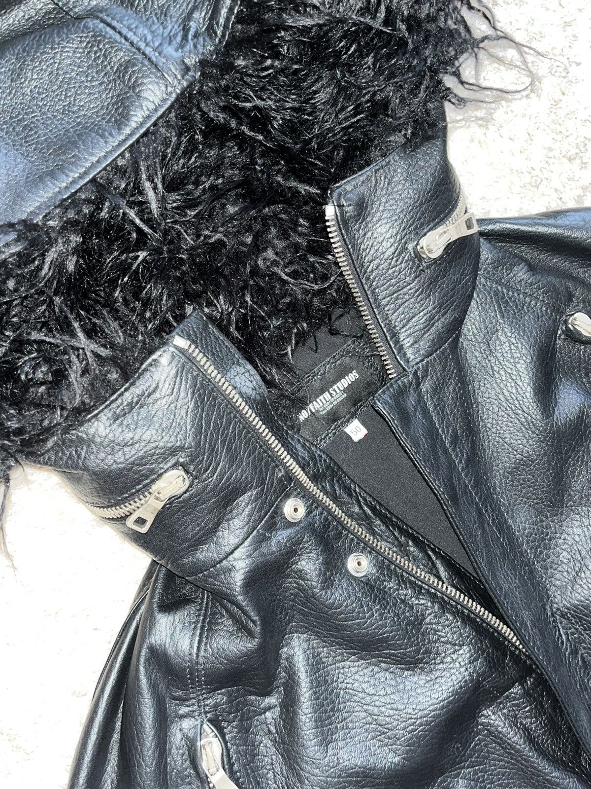 No Faith Studios Astro Fur Leatherjacket Size US M / EU 48-50 / 2 - 4 Thumbnail