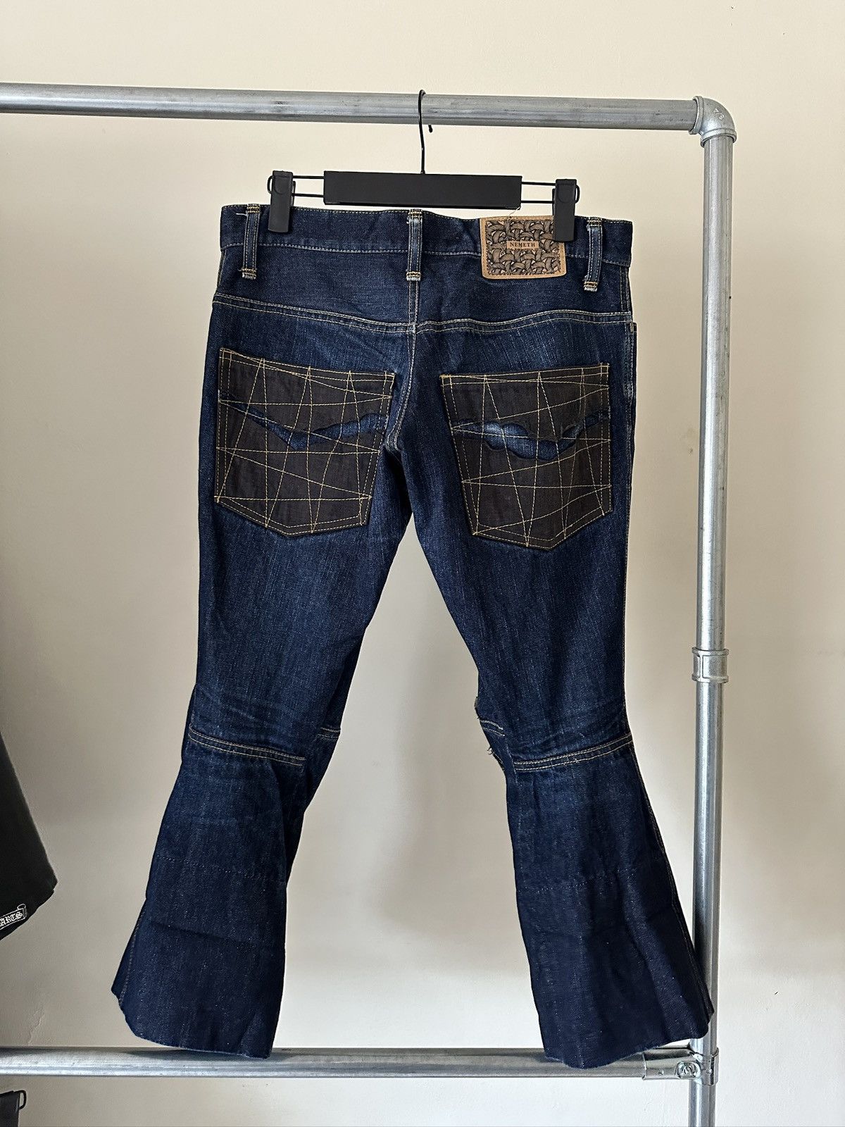 Christopher Nemeth 1990s Christopher Nemeth Knee-patch Jeans Size US 30 / EU 46 - 6 Thumbnail