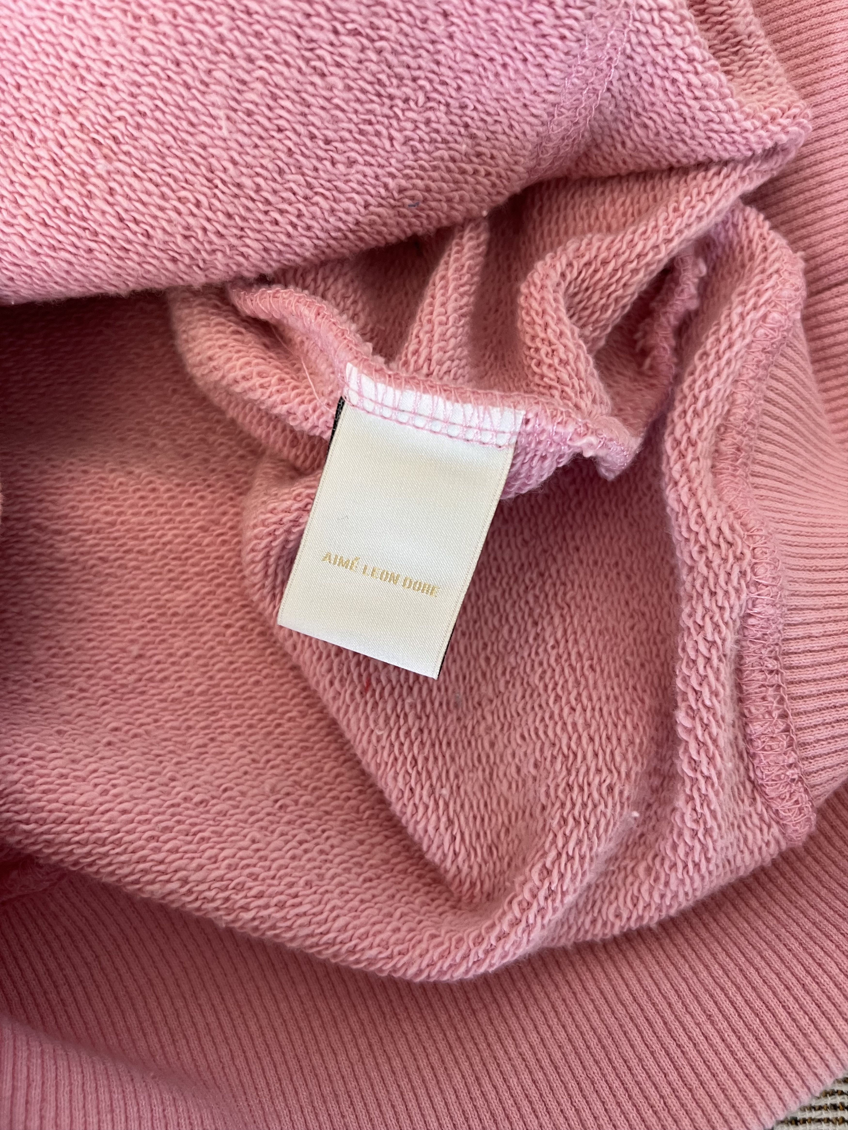 Aime Leon Dore Aime Leon Dore Ribbed Shoulder Rugby Polo in PInk Size US XL / EU 56 / 4 - 10 Thumbnail