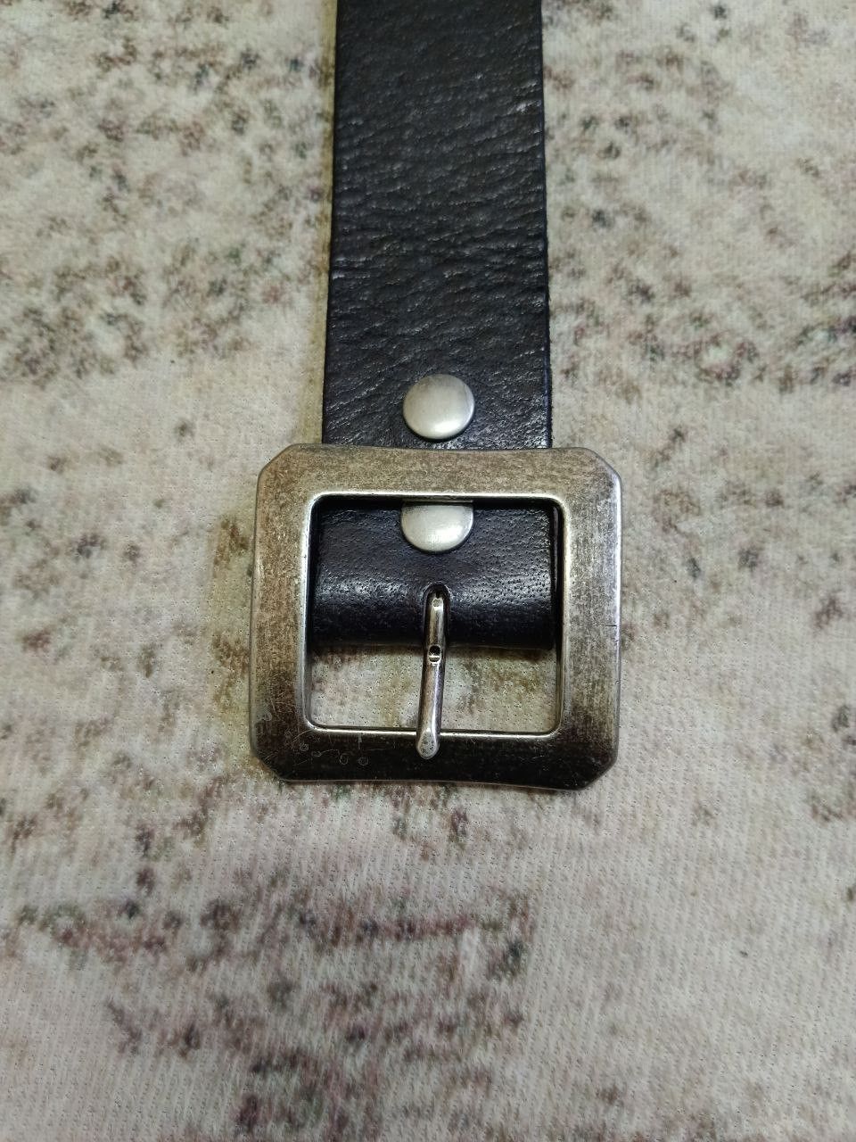 Leather BUONA STUDDED LEATHER BELT(SIZE 28-33 INCH) Size ONE SIZE - 6 Thumbnail