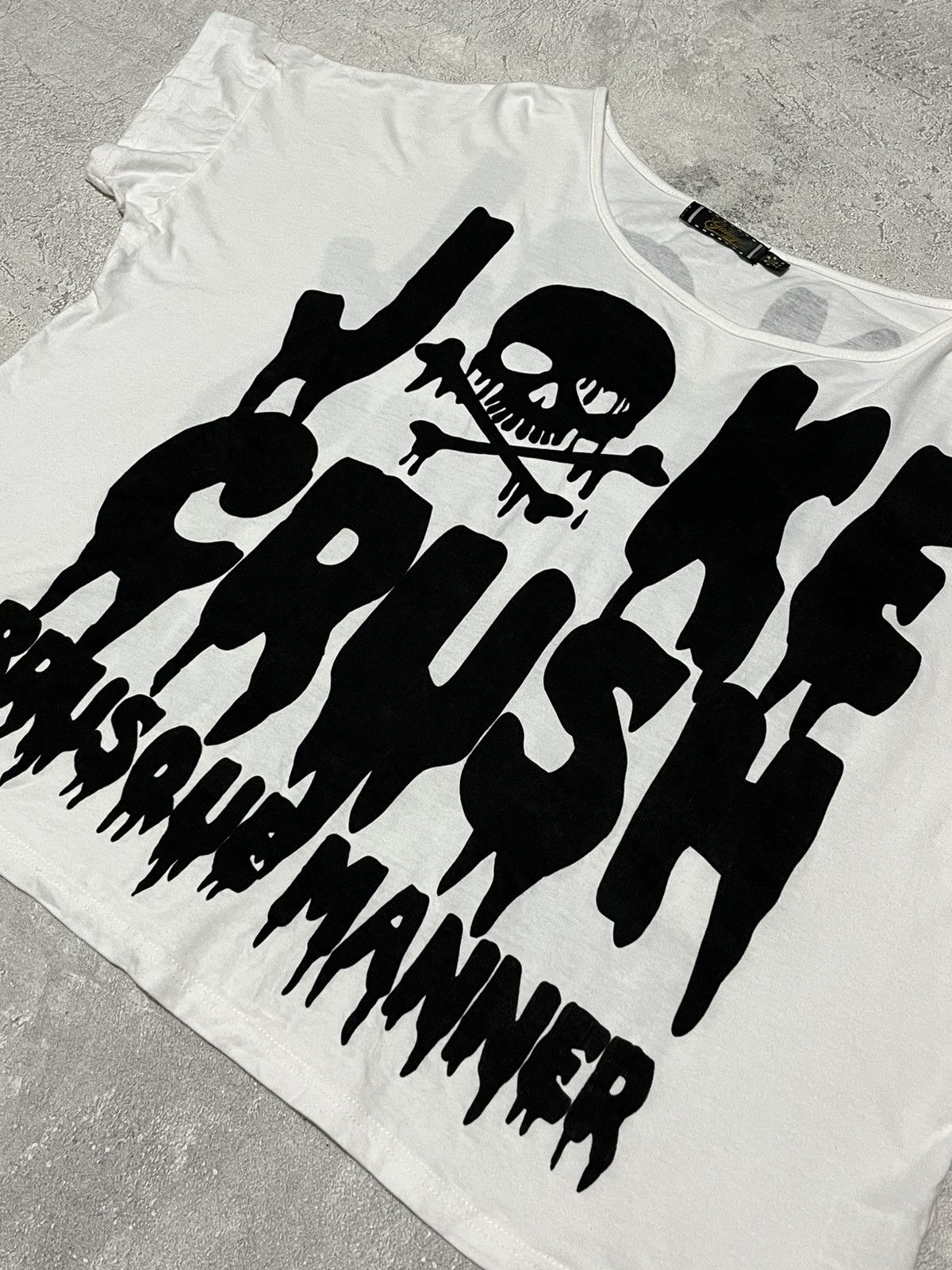 Hysteric Glamour × If Six Was Nine × Japanese Brand Galyge Skull Poem Tee Size M / US 6-8 / IT 42-44 - 2 Thumbnail
