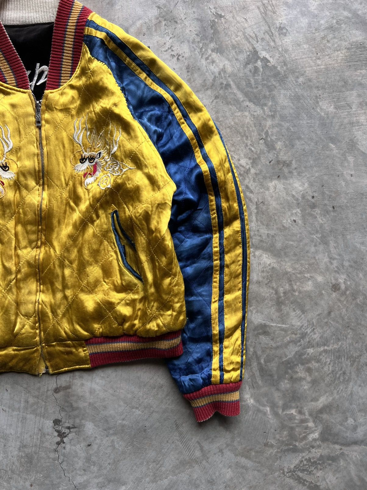 Vintage Rare Vintage 80s Sukajan Souvenir Jacket Size US XS / EU 42 / 0 - 14 Thumbnail