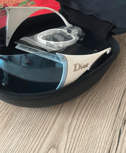 Dior ⚡️ Christian Dior Sunglasses Ski 1 Shield Mask Sport Vintage Size ONE SIZE - 4 Thumbnail