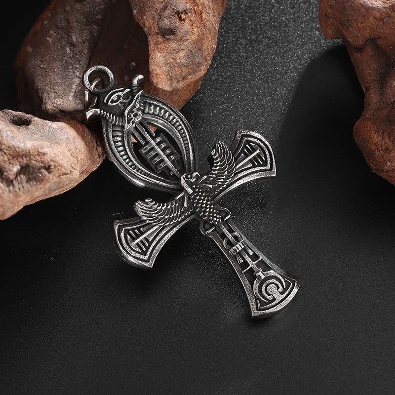 Jewelry Ankh Cross Pendant Necklace Size ONE SIZE - 2 Thumbnail