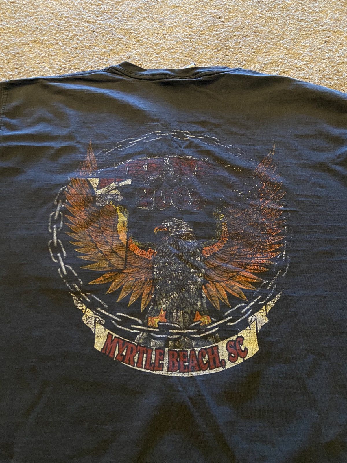 Harley Davidson 2005 Bike Week T Shirt Mega Faded Size US M / EU 48-50 / 2 - 3 Thumbnail