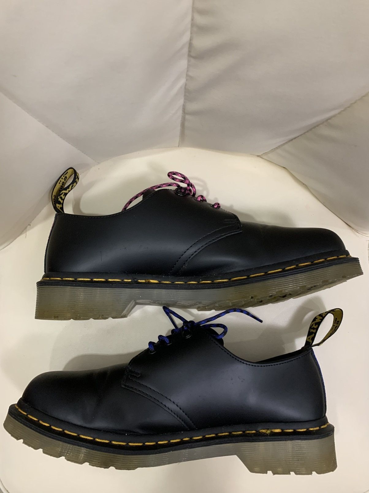 Dr. Martens ATMOS x DR. MARTENS 1461 OXFORD LEATHER SHOES Size US 9 / EU 42 - 7 Thumbnail