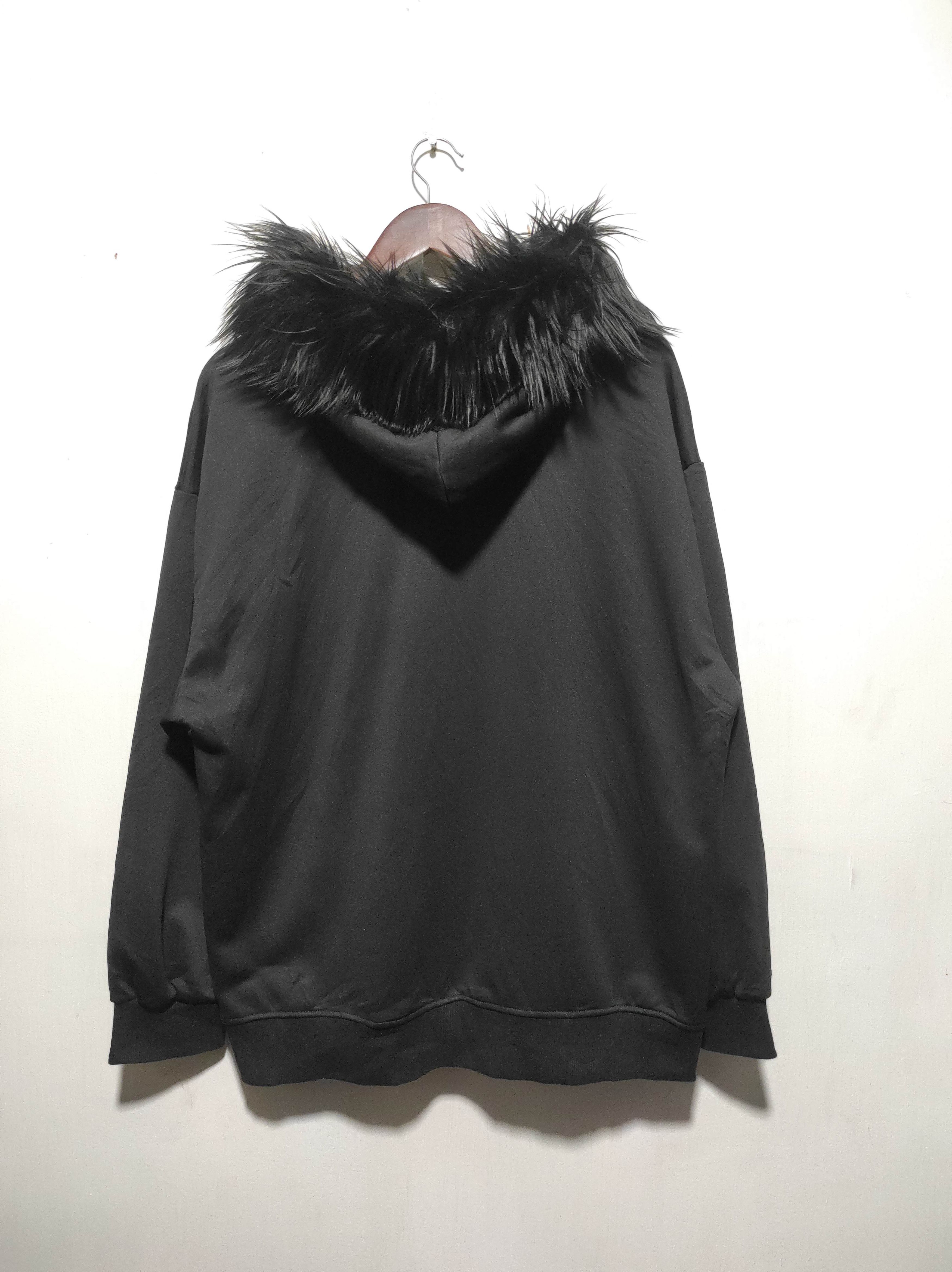 Hysteric Glamour Black Zipper Fur Hoodie LGB IfSixWasNine style Size US L / EU 52-54 / 3 - 10 Thumbnail
