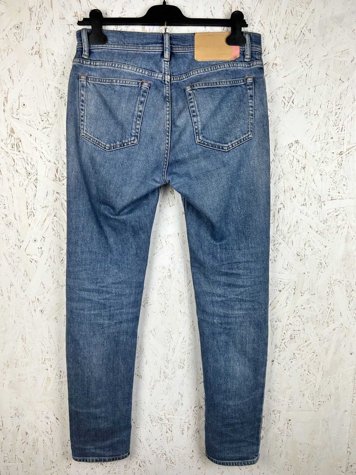 Acne Studios Bla Konst North Mid Blue Denim Jeans 28 30