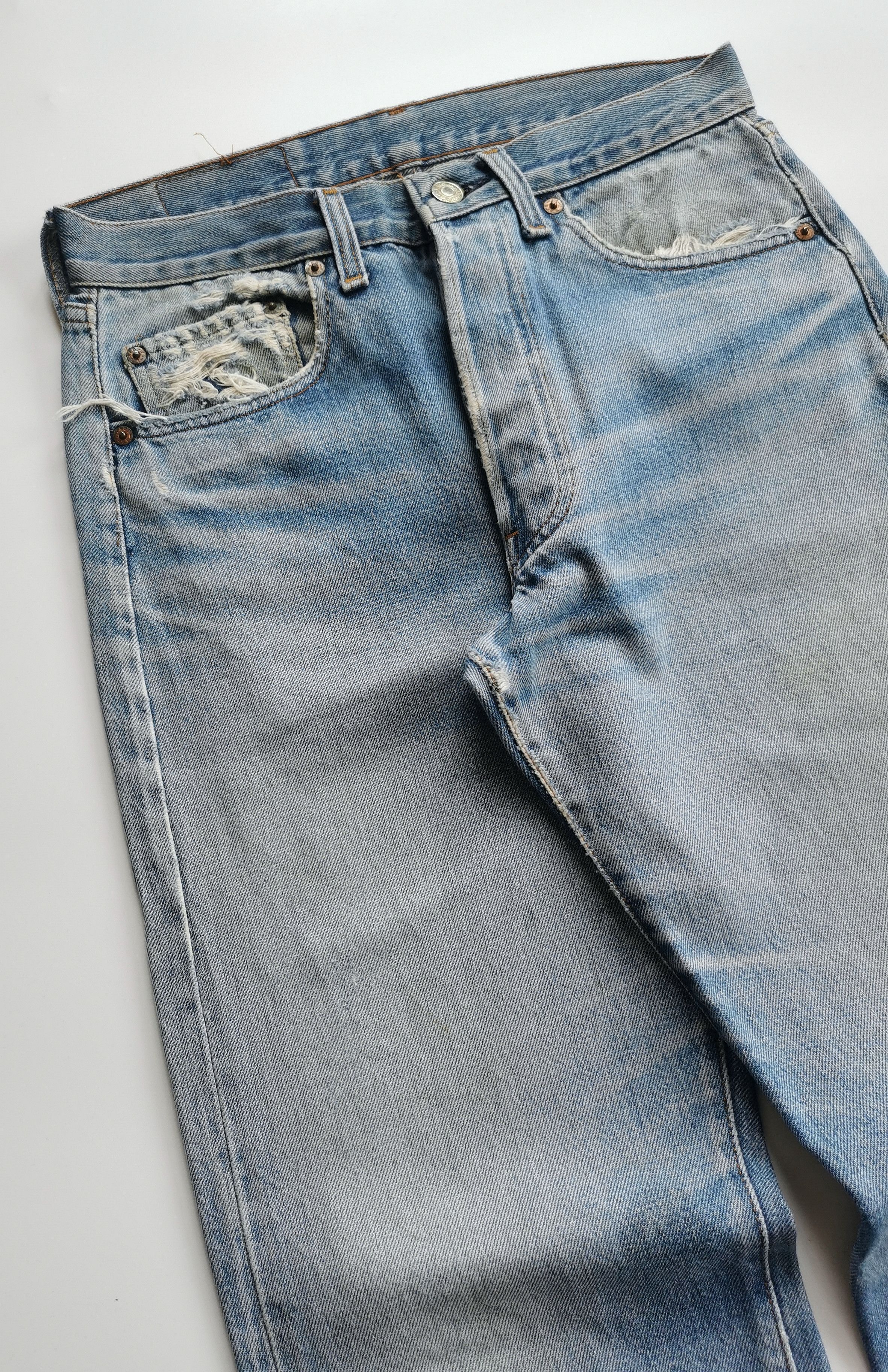 Levi's 70s-80s Selvedge Levis Jeans Size US 28 / EU 44 - 11 Thumbnail
