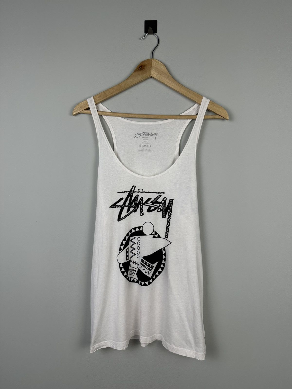 トップス old stussy green tanktop 90s 00s y2k Nike X Stussy Y2K Green T-Shirt Size L | eBay