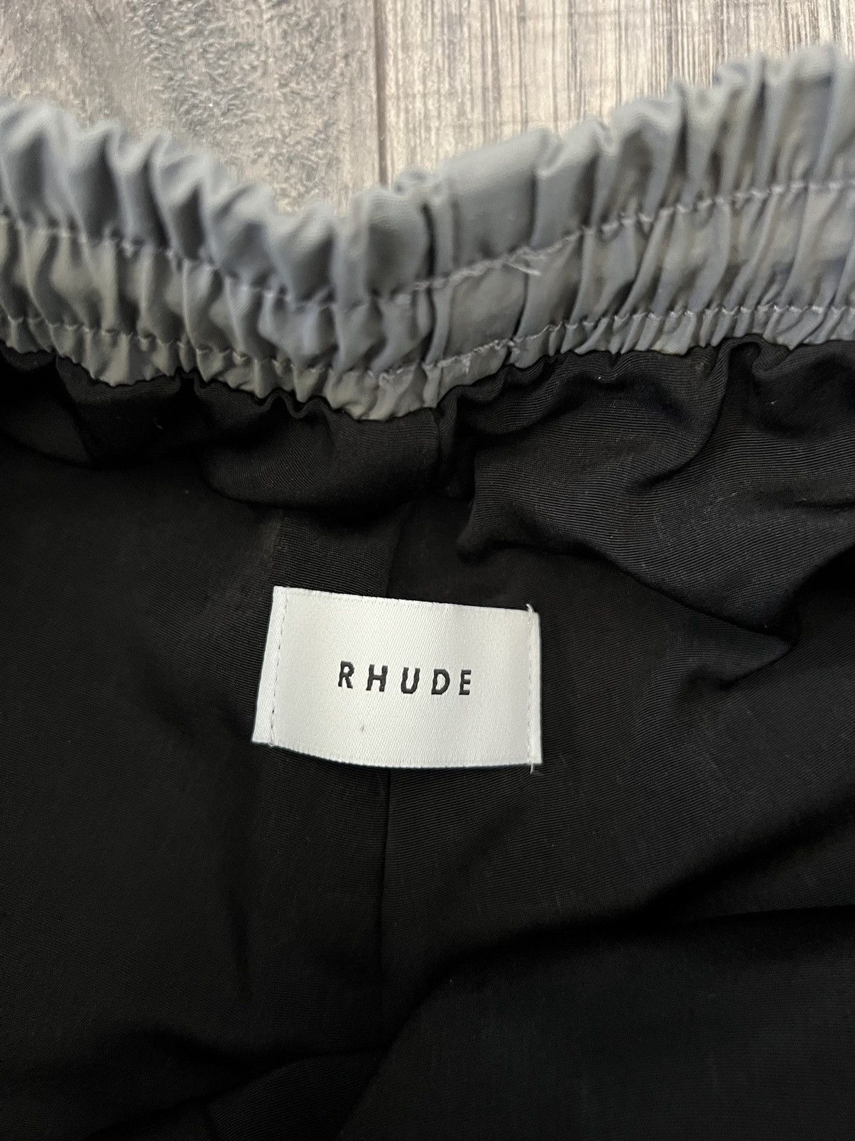 Rhude Rhude Grey Logo Shorts Size US 30 / EU 46 - 2 Thumbnail