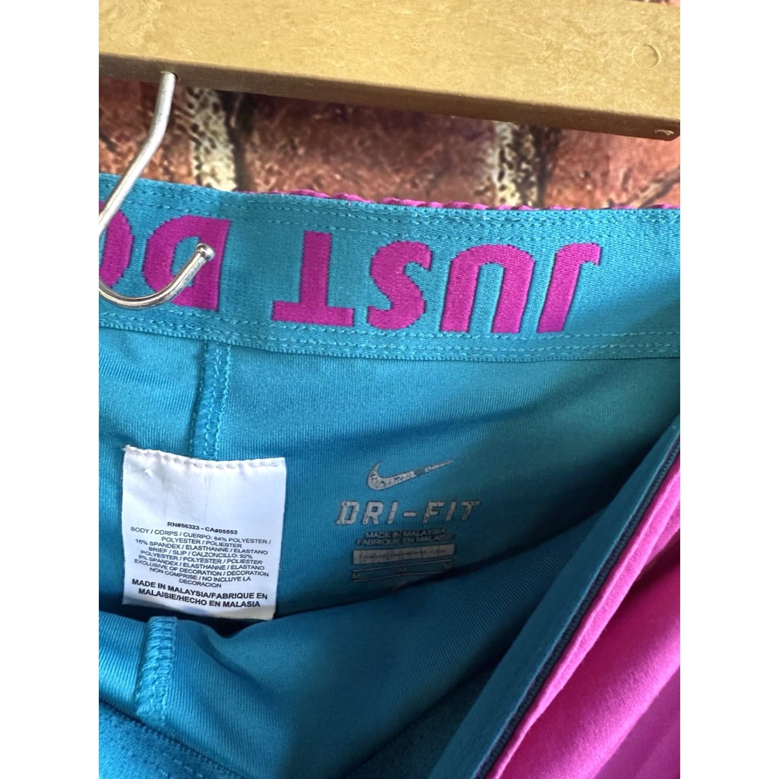 Nike Nike Womens Purple Running Shorts Lined Dri-Fit Athletic Size Medium Size 32" / US 10 / IT 46 - 3 Thumbnail