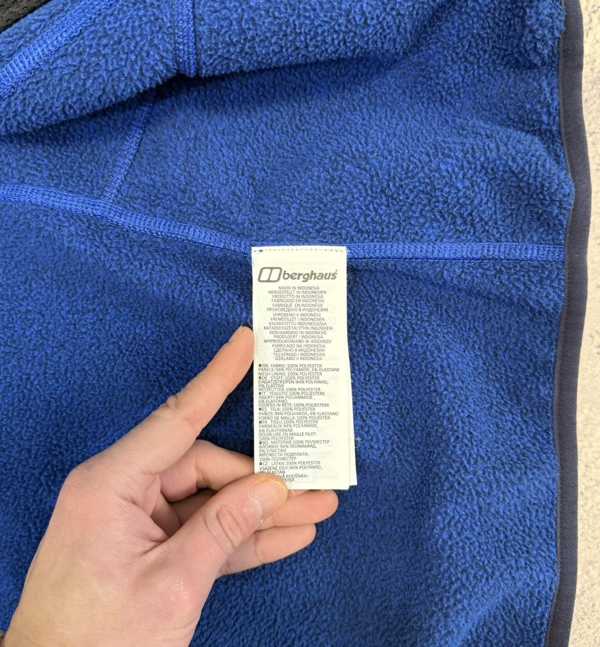Berghaus Berghaus Fortrose Pro Fleece Jacket Men S AT Optic 200 Blue Size US S / EU 44-46 / 1 - 9 Thumbnail