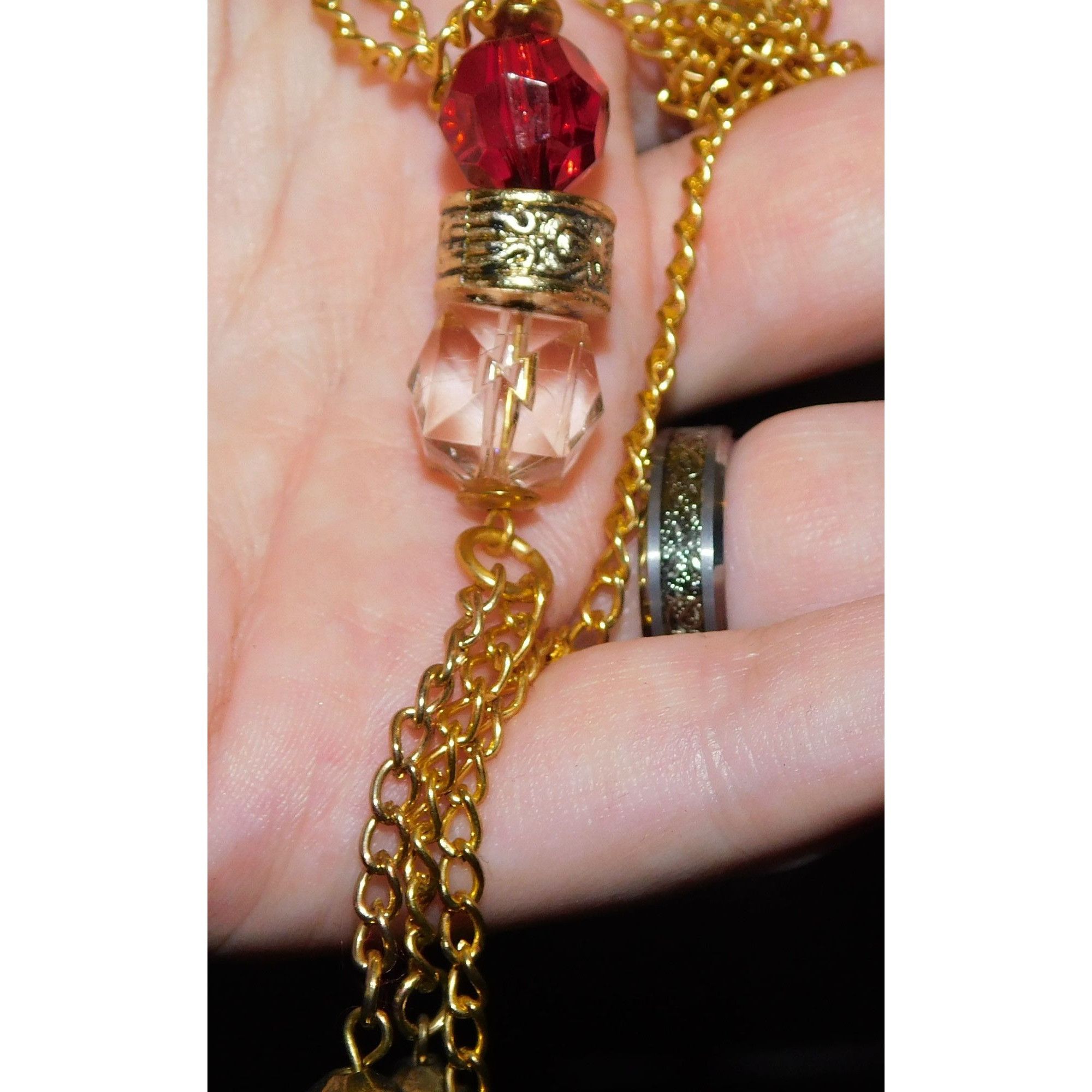 Other Whimsical Red Queen Inspired Y Drop Necklace Size ONE SIZE - 3 Thumbnail