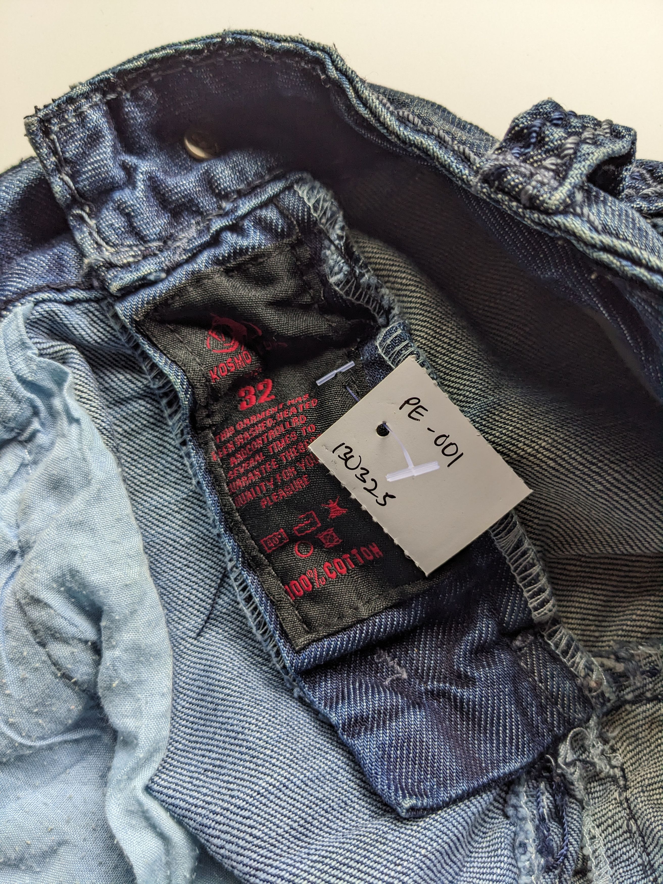 14th Addiction × If Six Was Nine × Tornado Mart Kosmo Lupo wrinkle design jeans Size US 34 / EU 50 - 12 Thumbnail