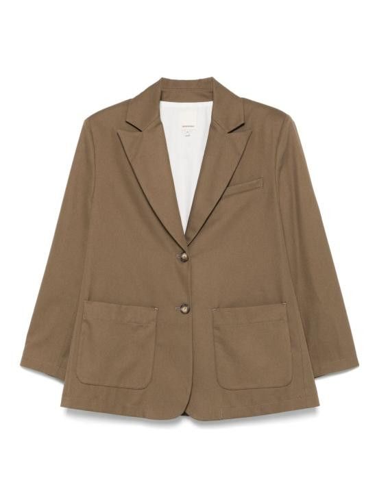 Emporio Armani EMPORIO ARMANI Women Jackets EW001340 AF13226U6192 Brown Size XS / US 0-2 / IT 36-38 - 1 Thumbnail