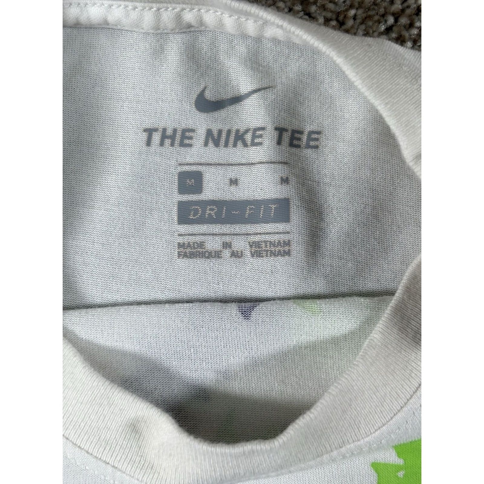 Nike Nike Dri-Fit Basketball Tee - Mens Medium - White - Graphic Size US M / EU 48-50 / 2 - 2 Thumbnail