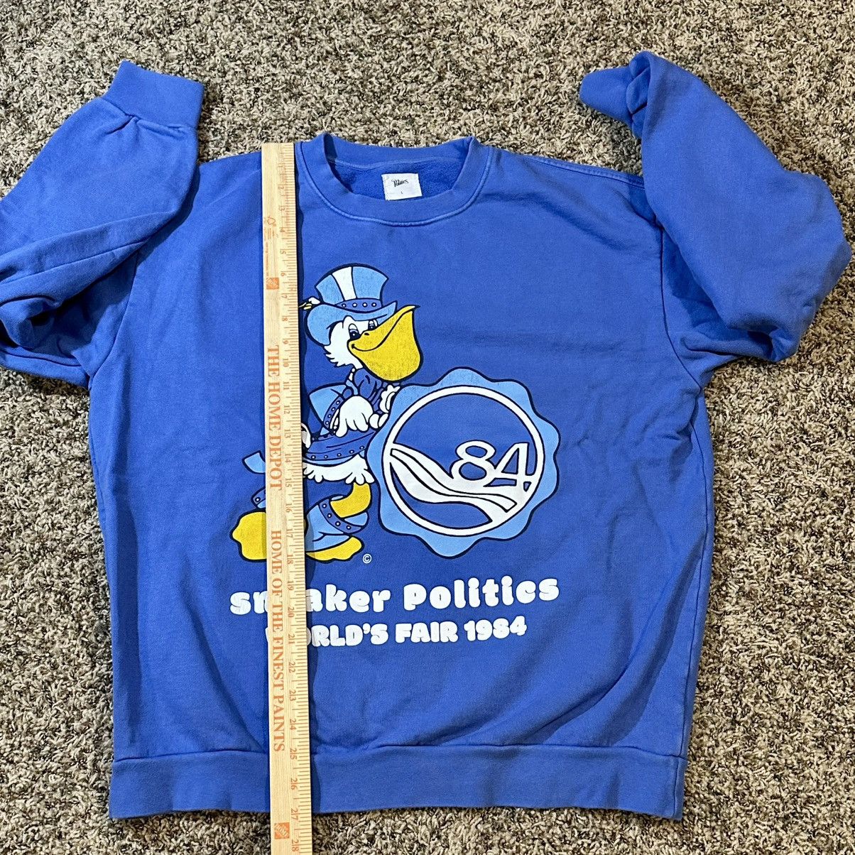 Sneaker Politics Sneaker politics worlds fair 84 crewneck sweatshirt Size US L / EU 52-54 / 3 - 4 Thumbnail