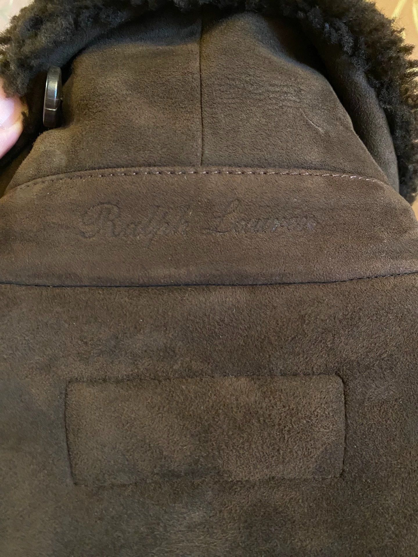 Ralph Lauren RALPH LAUREN PURPLE LABEL ITALIAN FUR PILOT JACKET Size US XL / EU 56 / 4 - 7 Thumbnail