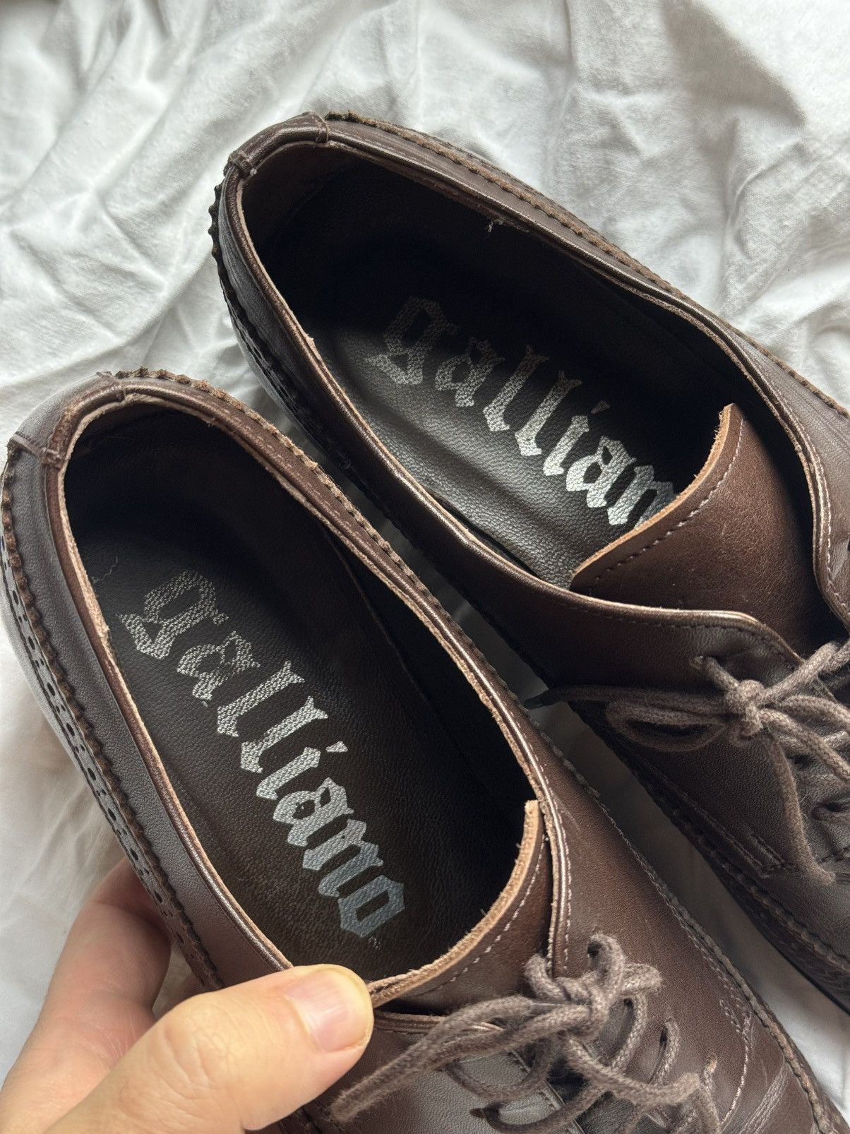 John Galliano Jonh Galliano Brown oxford shoes Size US 9.5 / EU 42-43 - 9 Thumbnail