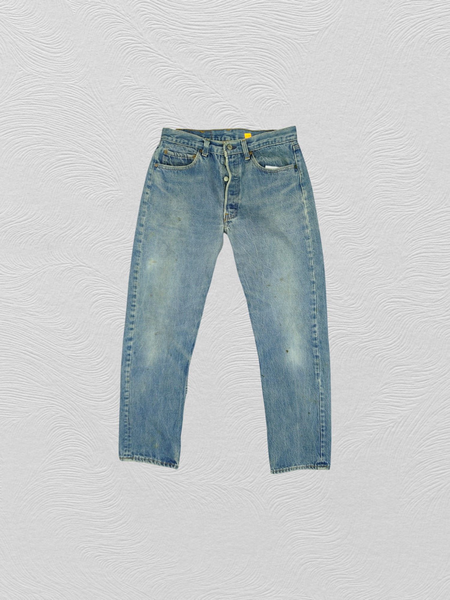 Levi's 80s Blue Vintage Levi's 501 Distressed Denim 31 x 30 -JN090 Size US 31 - 1 Thumbnail