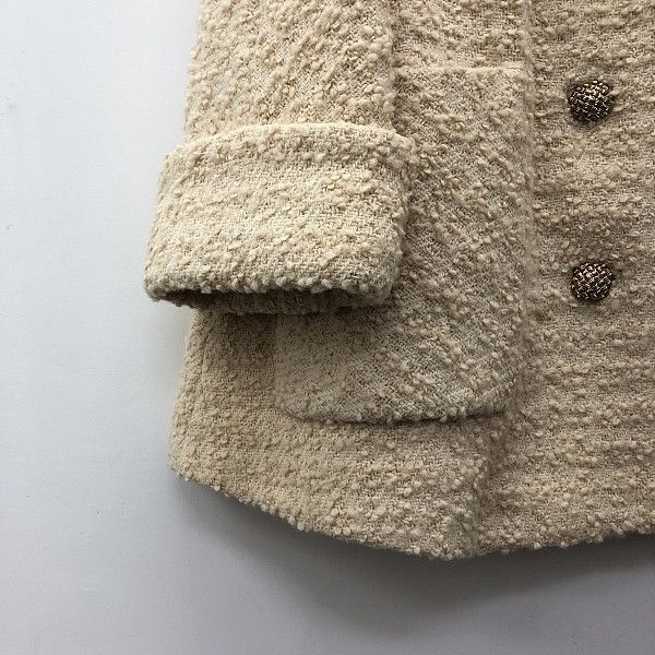 Gucci Gucci Wool Boucle Coat Size 40/ Size S / US 4 / IT 40 - 5 Thumbnail