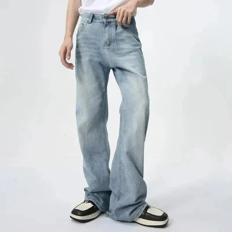 Japanese Brand Casual straight leg gradient jeans Size US 32 / EU 48 - 1 Thumbnail