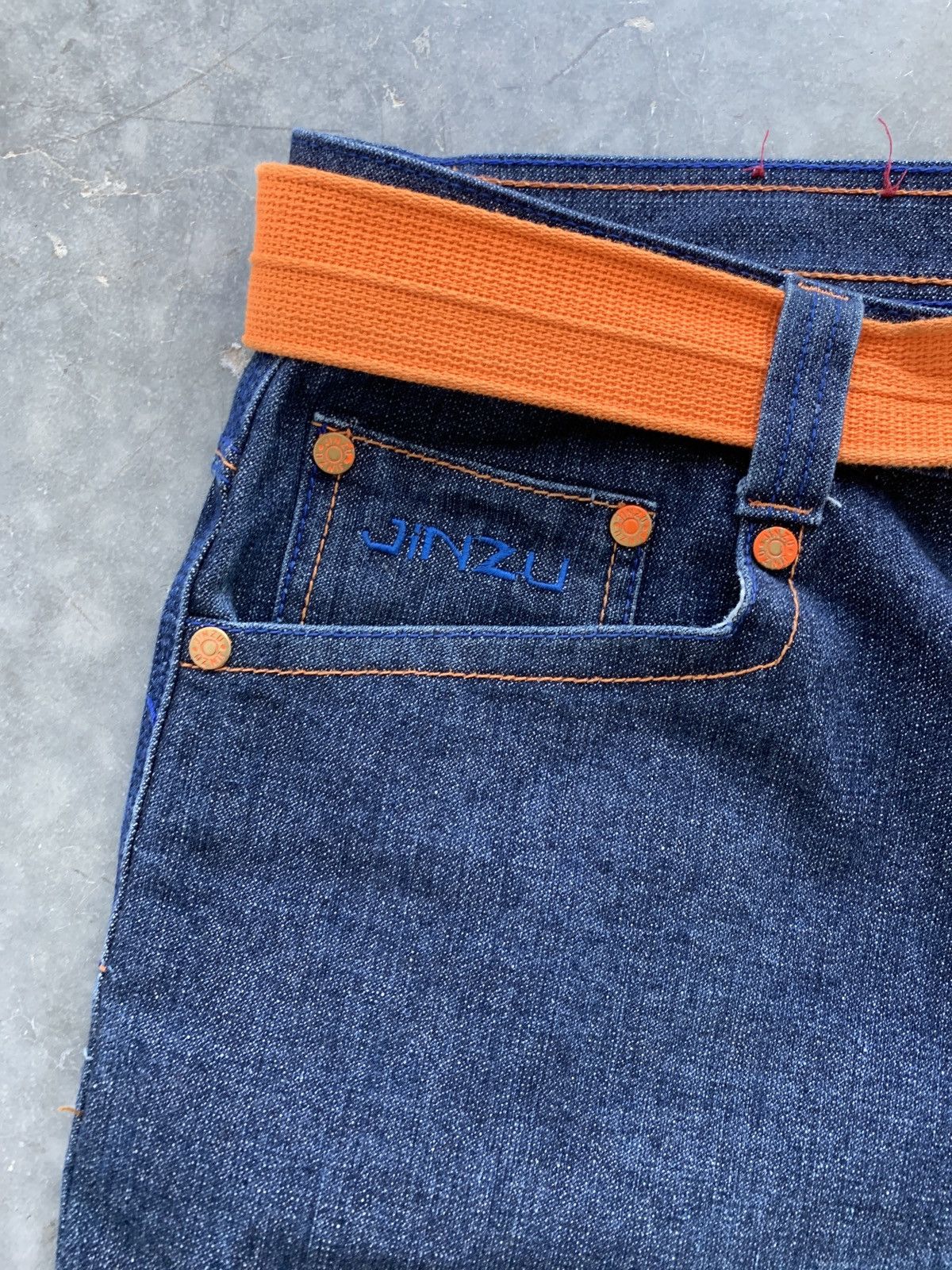 JNCO × Southpole × Vintage Crazy Cyber Y2K Baggy Jean Shorts Skater Grunge Essential Size US 40 / EU 56 - 5 Thumbnail