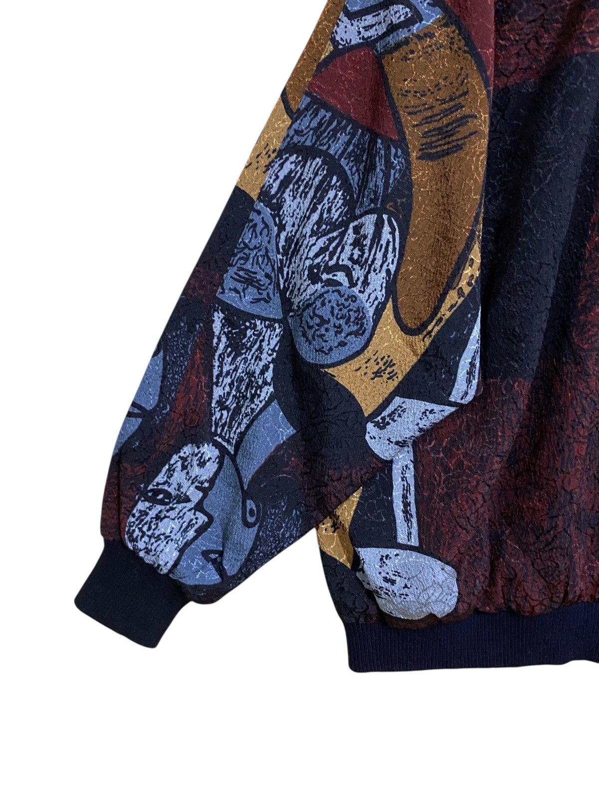 Vintage Rare Design Vintage Brand Art Picasso Fullprint Jacket 1990s Size US XL / EU 56 / 4 - 6 Thumbnail