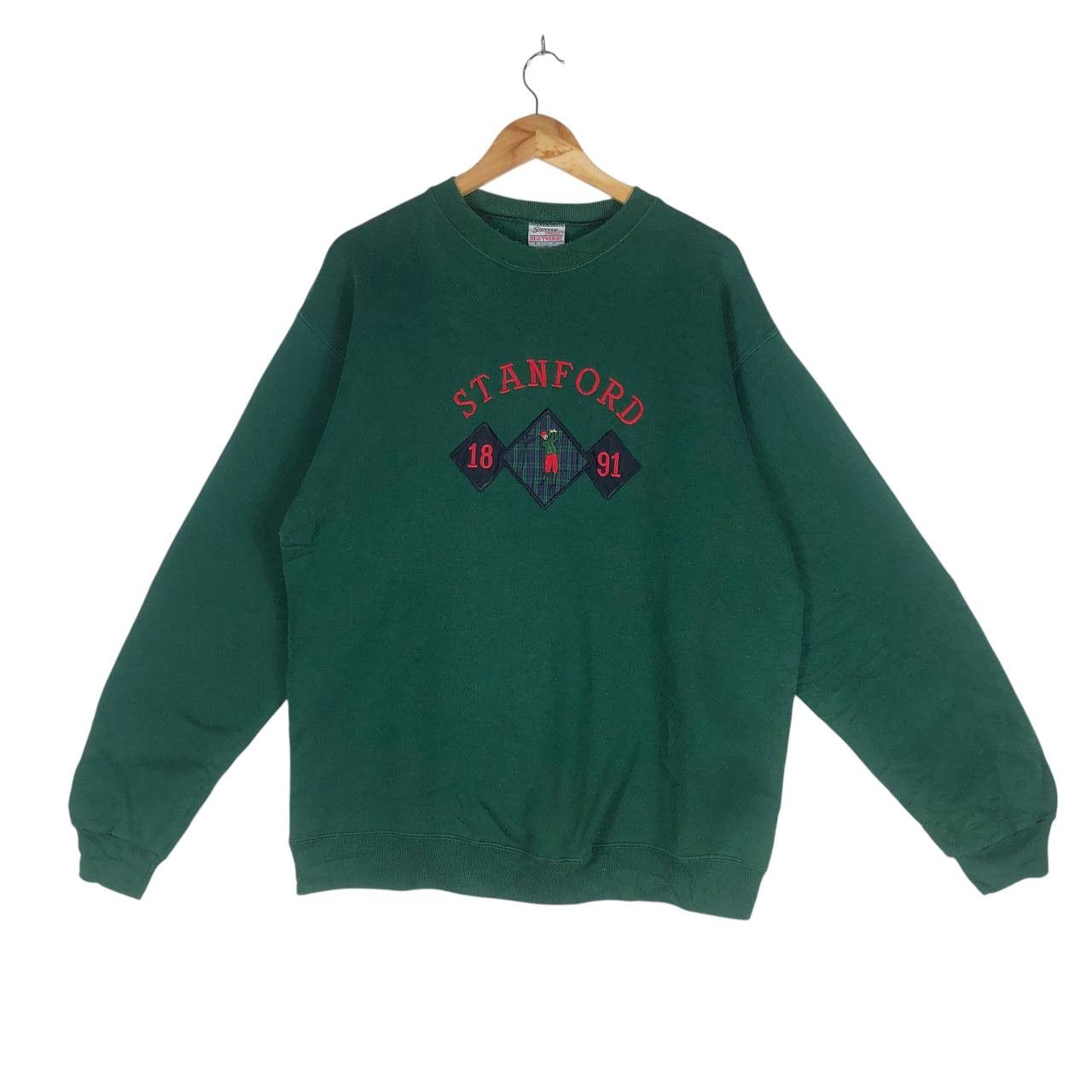 Vintage Vintage Santee Sweats Stanford 1891 men sweatshirt Size US L / EU 52-54 / 3 - 1 Thumbnail