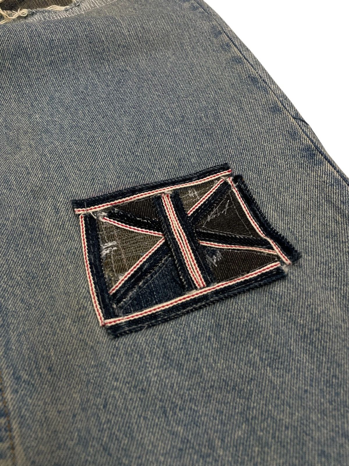 Levi's Levis Orange Tab Local Designer Art Life Selvedge Rework Size US 30 / EU 46 - 7 Thumbnail