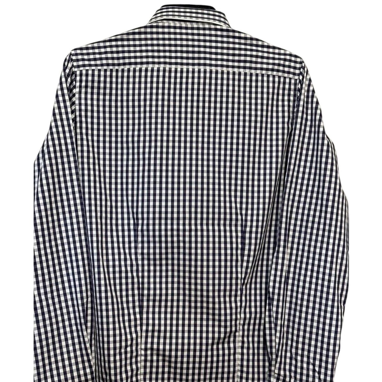 Other Pennington & Bailes Gingham Button Up Shirt Blue White S NWT Size US S / EU 44-46 / 1 - 5 Thumbnail