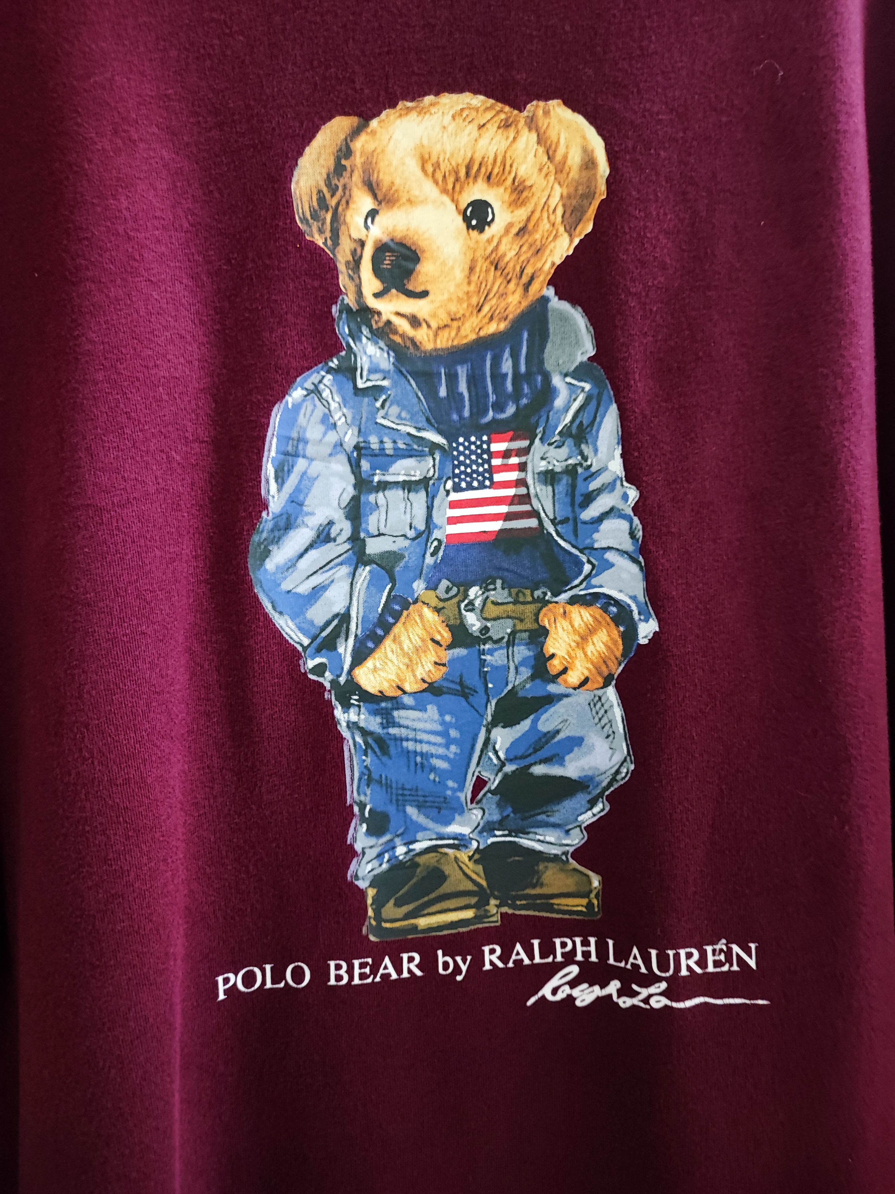 Polo Ralph Lauren Polo Ralph Lauren Iconic Rugged America Flag Outfit Bear Size US M / EU 48-50 / 2 - 2 Thumbnail