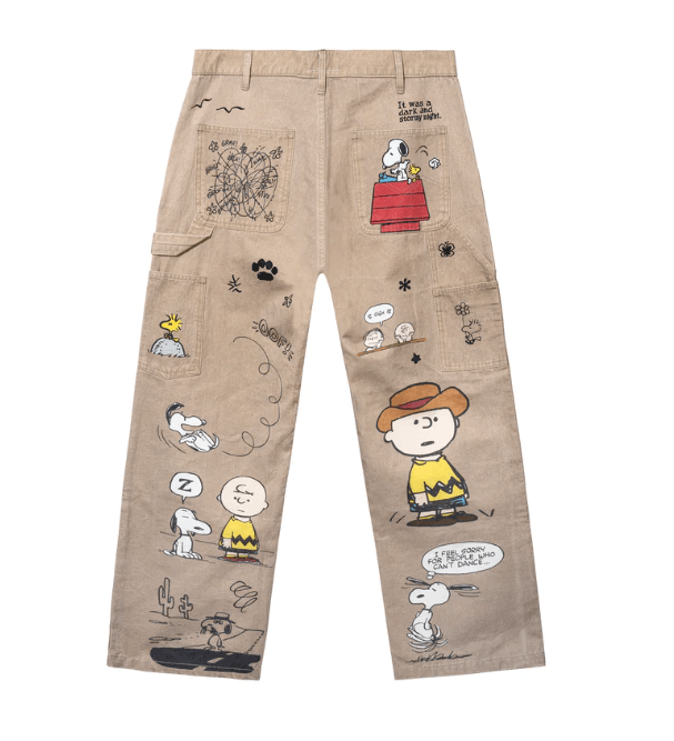 Market × Peanuts BNWT AW24 MARKET x PEANUTS CANVAS PANTS 28 Size US 28 / EU 44 - 13 Thumbnail