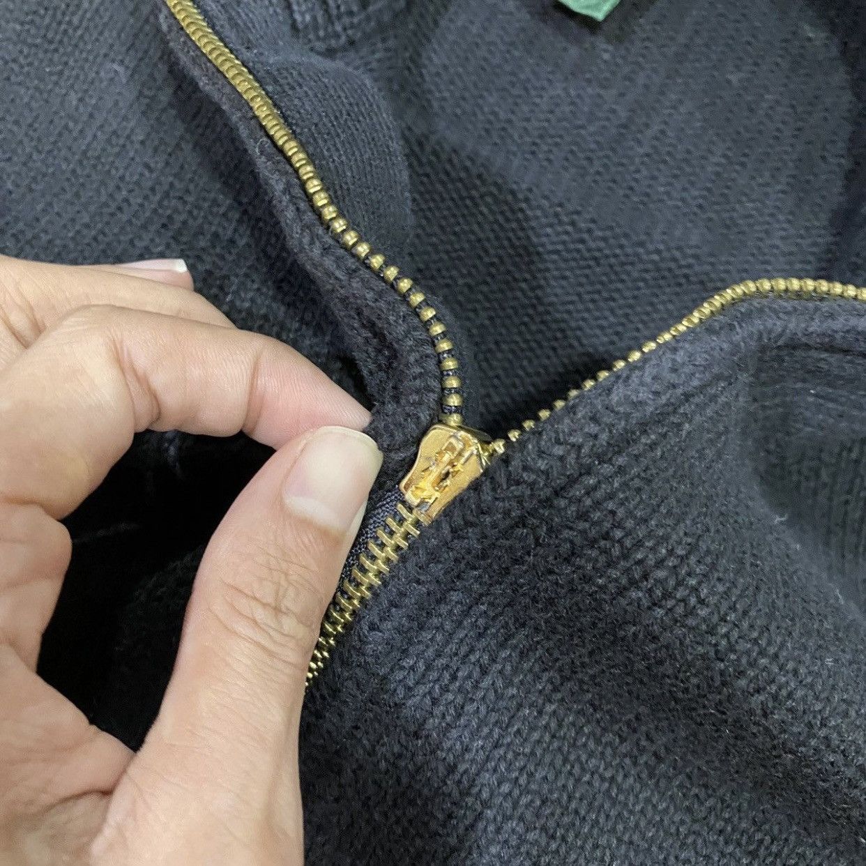 Lauren Ralph Lauren Vintage Lauren Ralph Lauren Black Full Zip Sweater Jacket Size US S / EU 44-46 / 1 - 9 Thumbnail